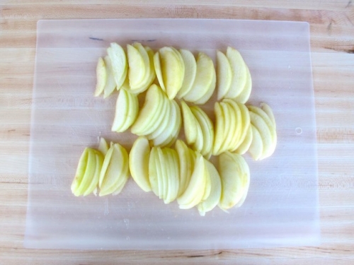 подготовим яблоки