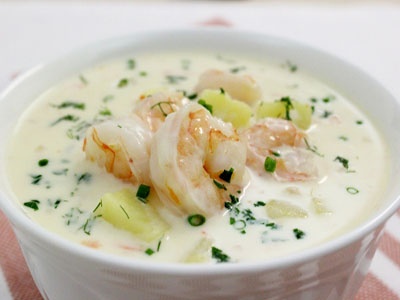 Сливочный суп с морепродуктами рецепт
