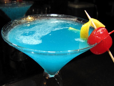 коктейль "синий дьявол"