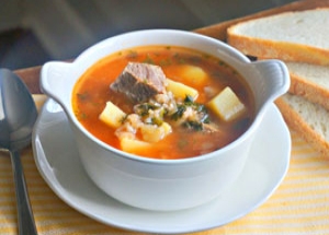 Рецепт суп харчо с картошкой