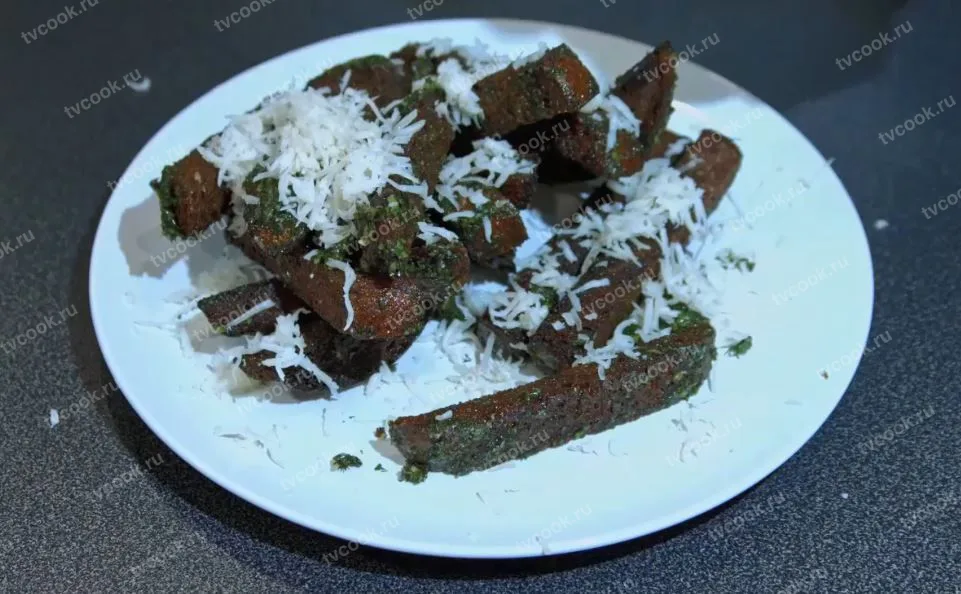 Гренки с чесноком и сыром — хрустящие, к супу и пиву