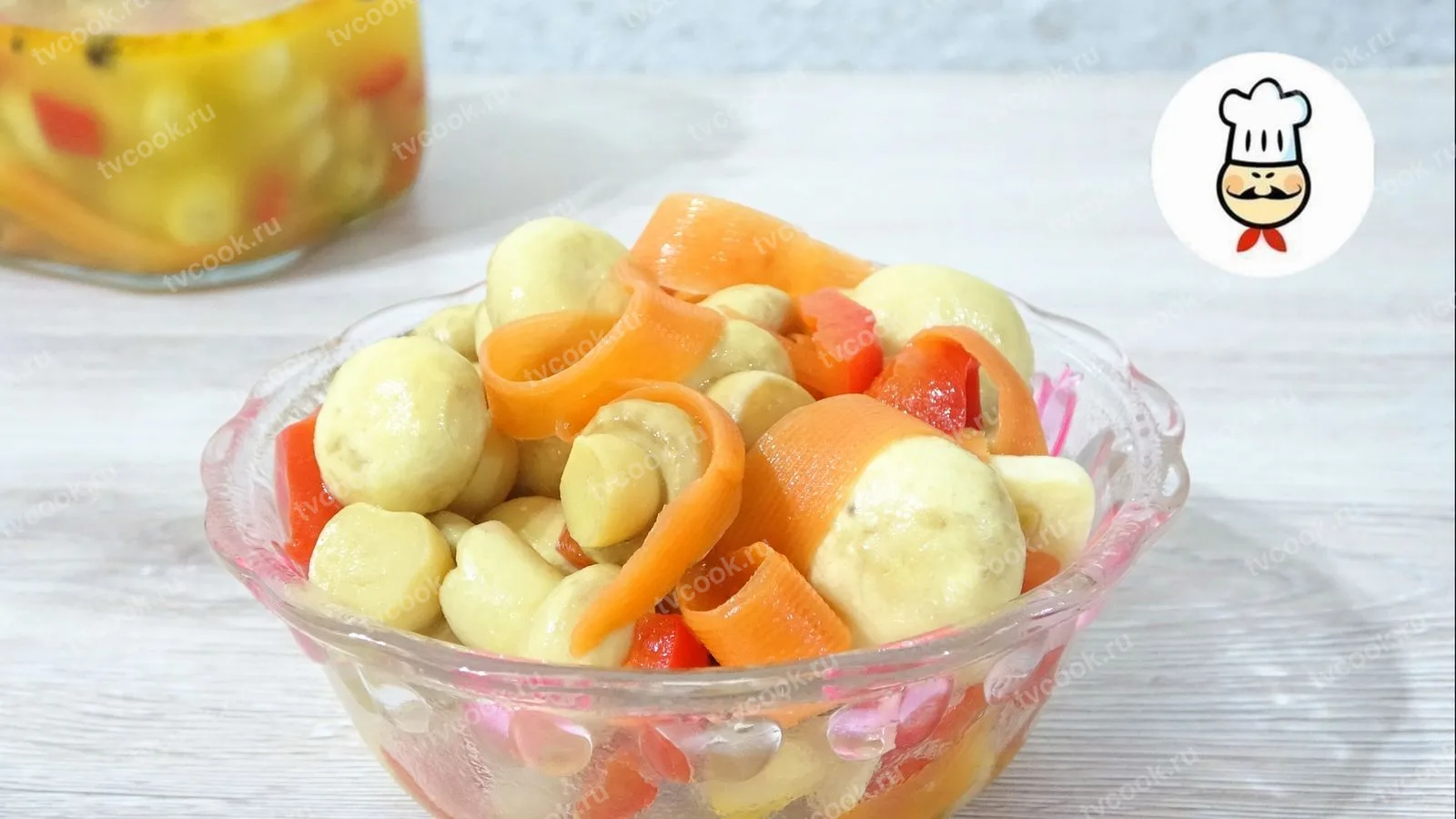 Маринованные шампиньоны за 5 минут — быстрые, хрустящие