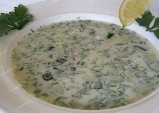 Окрошка с мясом