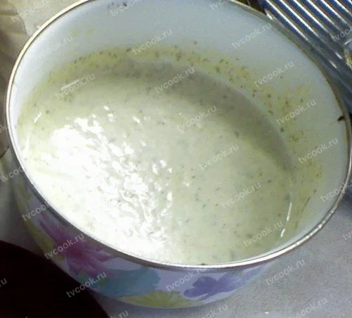 Луковый кляр для рыбы и мяса