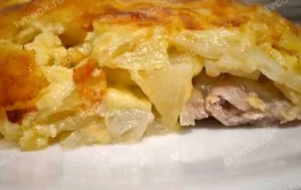 Курица под шубой