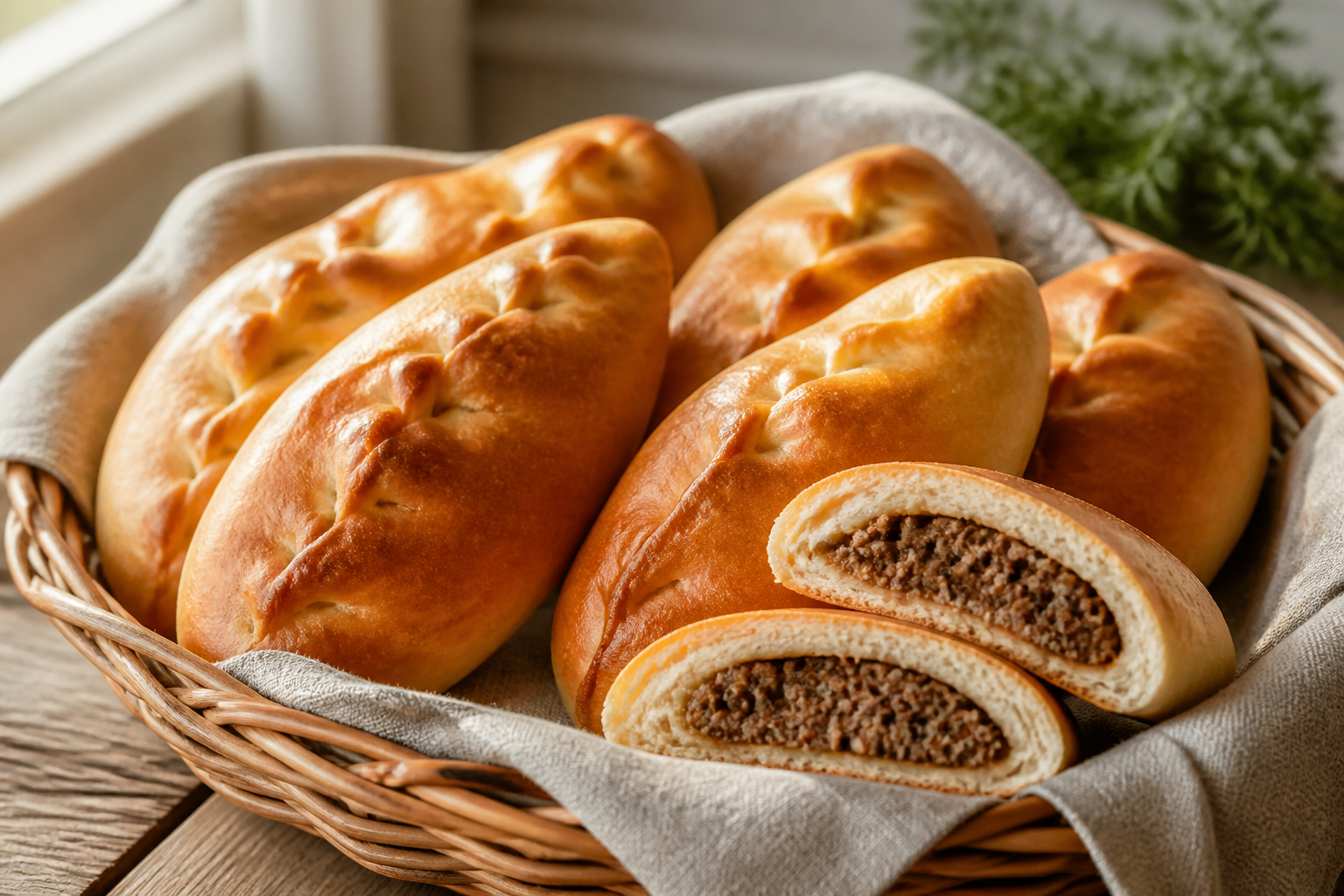 Пирожки с ливером в духовке