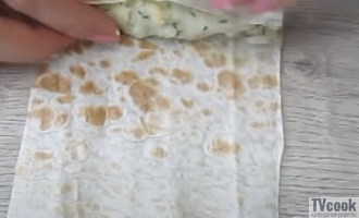 Трубочки из лаваша с картофельной начинкой и сыром