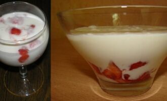 Сметанно-ягодный мусс Сметанно-ягодный мусс