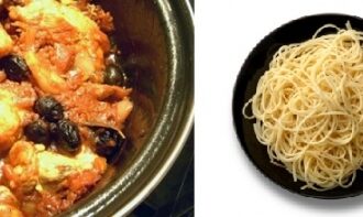 Тушеная Курица по-итальянски Тушеная Курица по-итальянски