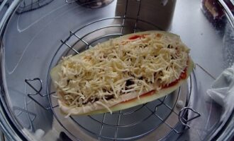 Фаршированные кабачки с овощами в аэрогриле: рецепт и советы Фаршированные кабачки с овощами в аэрогриле: рецепт и советы