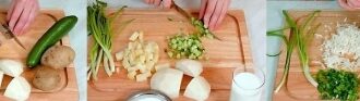 Окрошка с редькой и йогуртом: классический летний рецепт Окрошка с редькой и йогуртом: классический летний рецепт