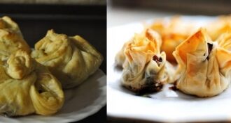 Рецепт конвертиков с грибами и сыром Рецепт конвертиков с грибами и сыром