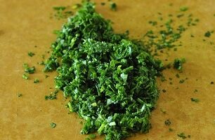 Картофельный соус с зеленью к блюдам из курицы Картофельный соус с зеленью к блюдам из курицы