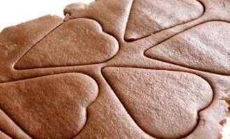 Шоколадное печенье с безе Шоколадное печенье с безе
