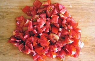 Салат "Острая клубничка" Салат "Острая клубничка"