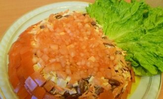Салат "Острая клубничка" Салат "Острая клубничка"