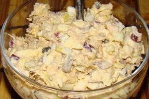 Классический яичный салат Классический яичный салат