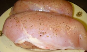Куриное филе, запеченное в сливках Куриное филе, запеченное в сливках