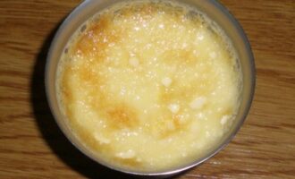 Сырный флан Сырный флан