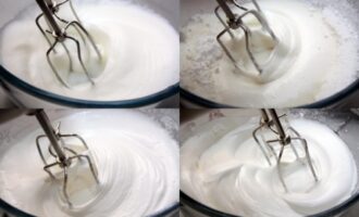 Торт из безе с шоколадным кремом Торт из безе с шоколадным кремом
