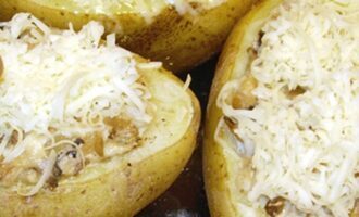 Жульен с картошкой Жульен с картошкой