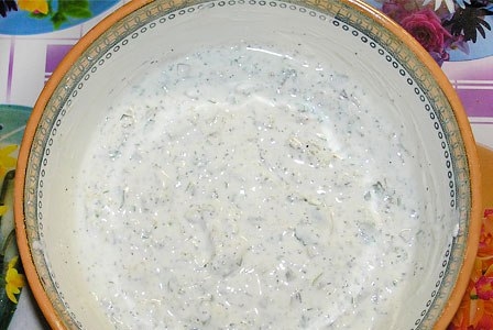 Соус с солеными огурцами Соус с солеными огурцами