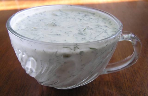 Соус с солеными огурцами Соус с солеными огурцами