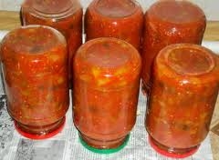 Лечо с баклажанами по-болгарски Лечо с баклажанами по-болгарски