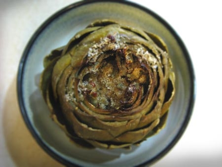 Артишоки с шампиньонами Артишоки с шампиньонами