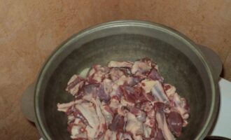 Хашлама из баранины с овощами