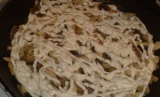 Бефстроганов из Курицы с Грибами и Сметаной Бефстроганов из Курицы с Грибами и Сметаной