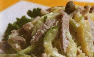 Салат с говядиной и каперсами Салат с говядиной и каперсами