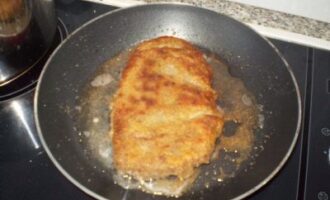Эскалоп из говядины в панировке Эскалоп из говядины в панировке