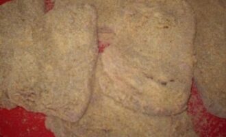 Эскалоп из говядины в панировке Эскалоп из говядины в панировке