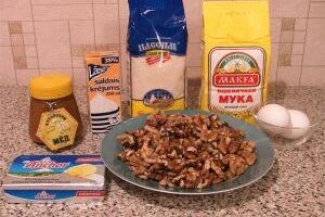Ореховый пирог Ореховый пирог