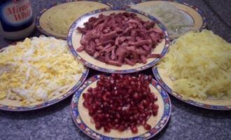 Салат "Капли страсти" Салат "Капли страсти"