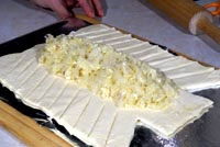 Плетёный пирог с капустой Плетёный пирог с капустой