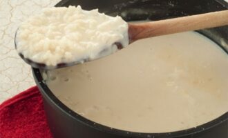 Рисовая каша на молоке Рисовая каша на молоке