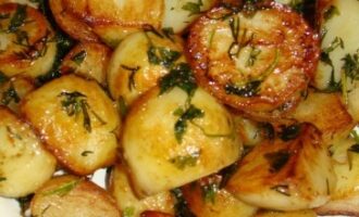 Картошка по-деревенски Картошка по-деревенски