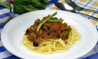 Паста с овощами Паста с овощами