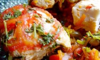 Рыба по-мароккански Рыба по-мароккански