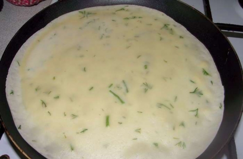 Блины с курицей Блины с курицей