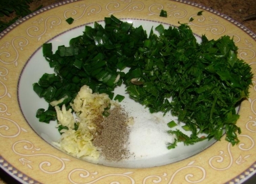 Салат "Карпаччо"