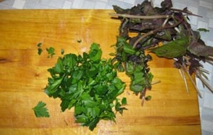 Салат с виноградом и креветками Салат с виноградом и креветками