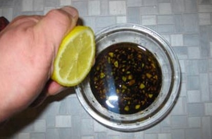 Салат с виноградом и креветками Салат с виноградом и креветками