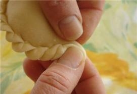 Постные вареники Постные вареники