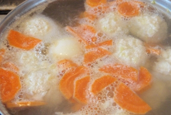 Супчик с сырными ньокками Супчик с сырными ньокками