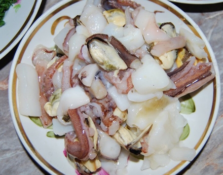 Ризотто с морепродуктами Ризотто с морепродуктами