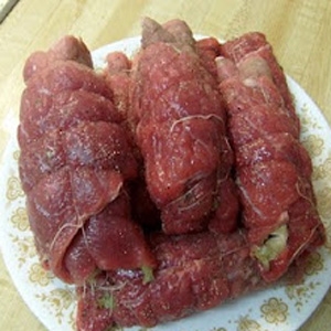 Говядина, фаршированная свининой Говядина, фаршированная свининой