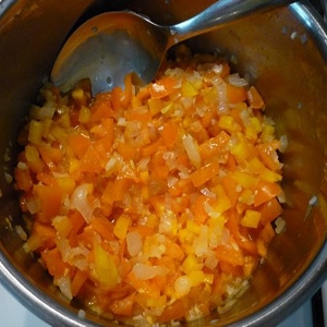 Томатная паста с овощами Томатная паста с овощами